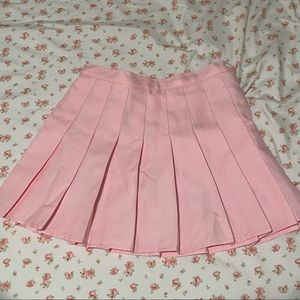 5/$25 pink yesstyle pleated tennis skirt